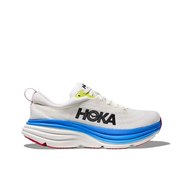 HOKA ONE ONE Bondi 8 Blanc De Blanc Virtual Blue-1