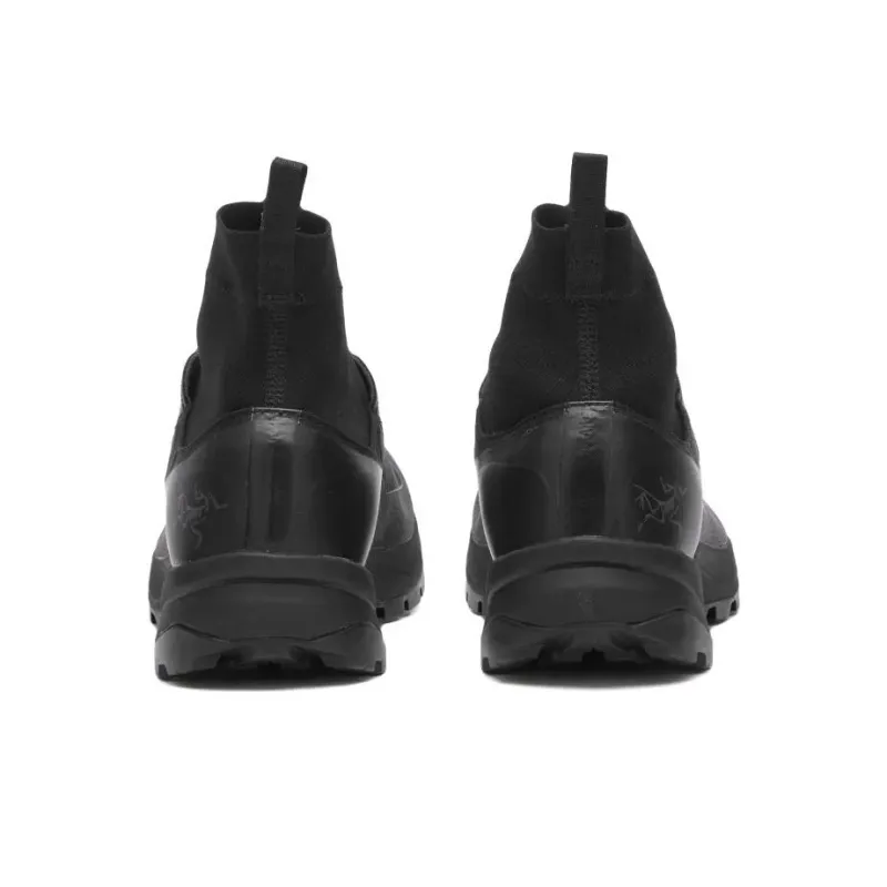 Arcteryx Verte Wear Resistant Coverage High Top Running Shoes Unisex Black-4