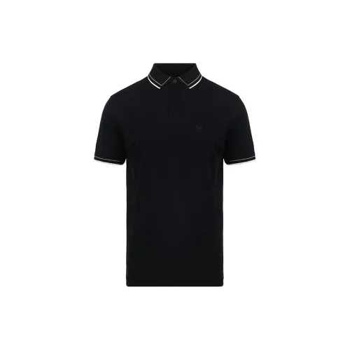 EMPORIO ARMANI Polo Shirts Men Dark Blue