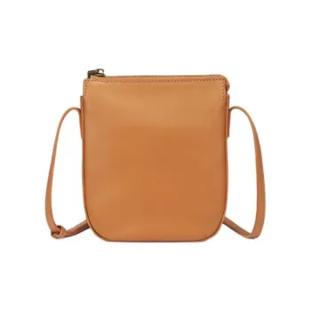 DEERE JACK Cow Leather Shoulder Bag, Crossbody Bag Mini Women's Sunset Brown