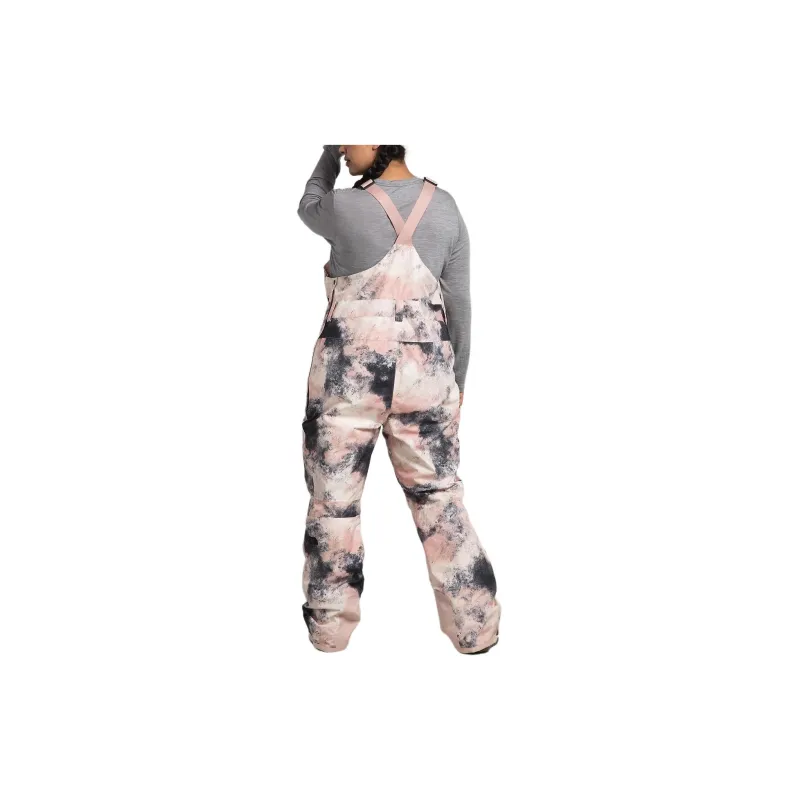 THE NORTH FACE Women's’s Plus Freedom Insulated Bibs Overalls Women's Pink-1