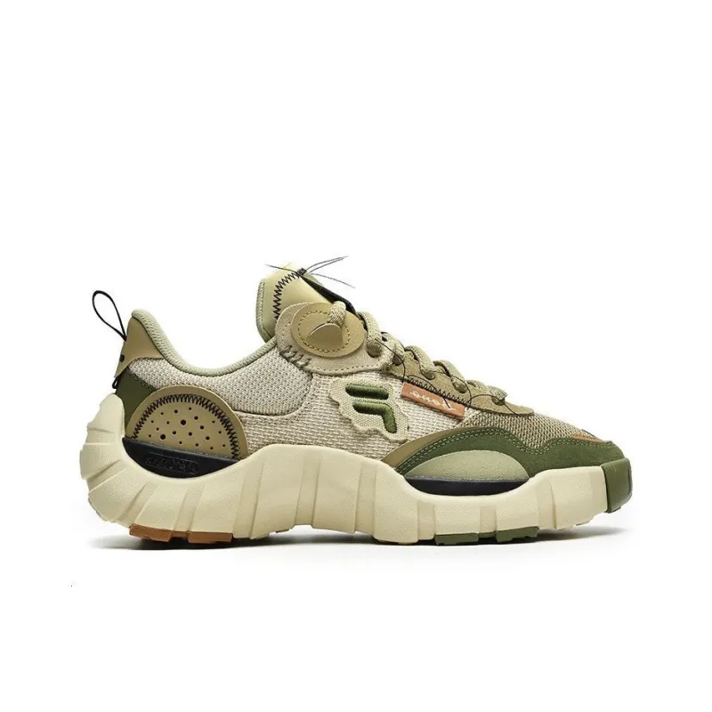 FILA FUSION X N21 Bone Sneakers 'Olive Green'-1
