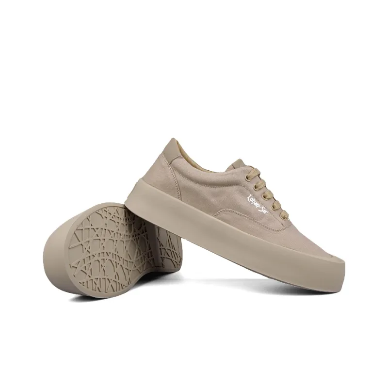 LOHAN·SIR Durable Breathable Lightweight Low Top Canvas Shoes Men's-10