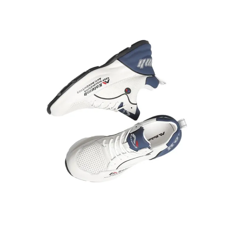 KOLUMB Slip Resistant, Abrasion Resistant, Breathable, Lightweight Low Top Casual Shoes Men's-1