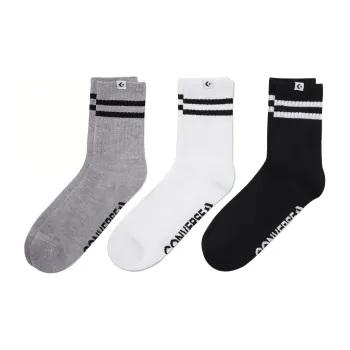 Converse Mid Calf Socks Unisex 3 Pack