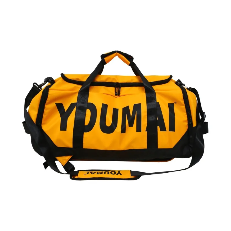 NIGEER Nylon Gym Bag Large Size Unisex Black/Pink/Yellow/Red/Gray-9
