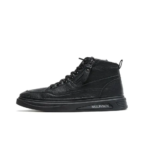 Mulinsen Skateboard Shoes Unisex Mid-Top