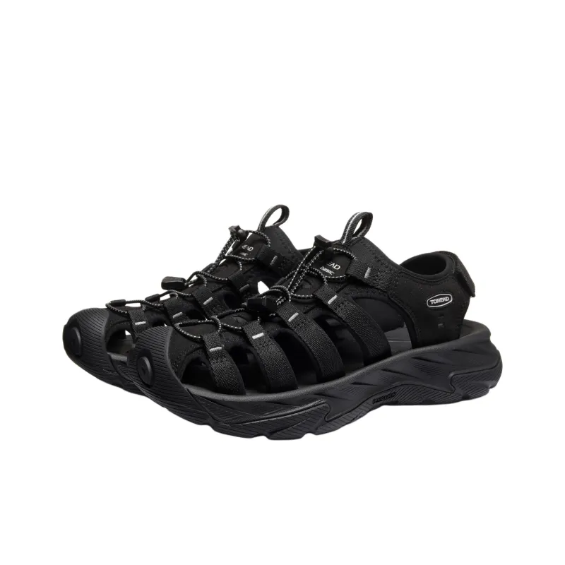 TOREAD Breathable, Slip Resistant, Lightweight River Trekking Shoes Men's Black-2
