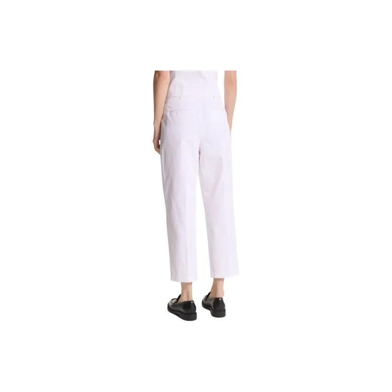 MICHAEL KORS Cotton Blend Twill Cropped Pants-1