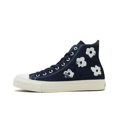 Converse All Star Wear resistant And Lightweight High Top Canvas Shoes Unisex Black Japan Version