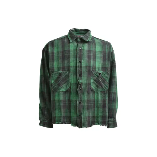 SAINT Mxxxxxx Shirts Men Green