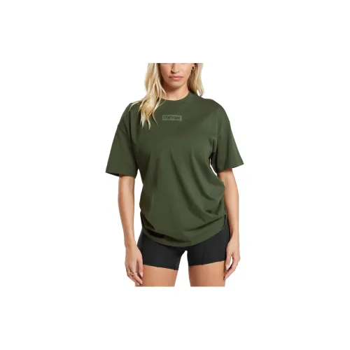 GYMSHARK T-Shirts Women's Winter Olive