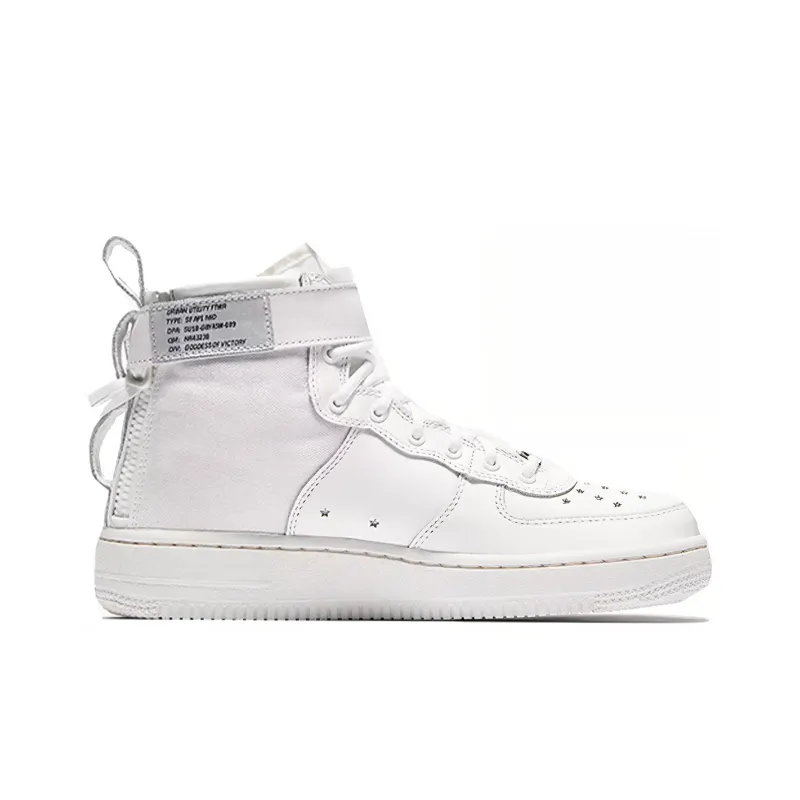 Nike Sf Air Force 1 Mid White GS-1