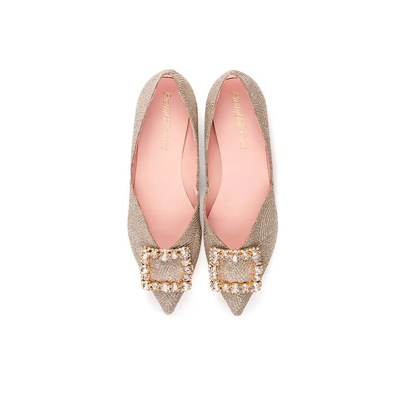 PrettyBallerinas Loafers Women's Gold-3