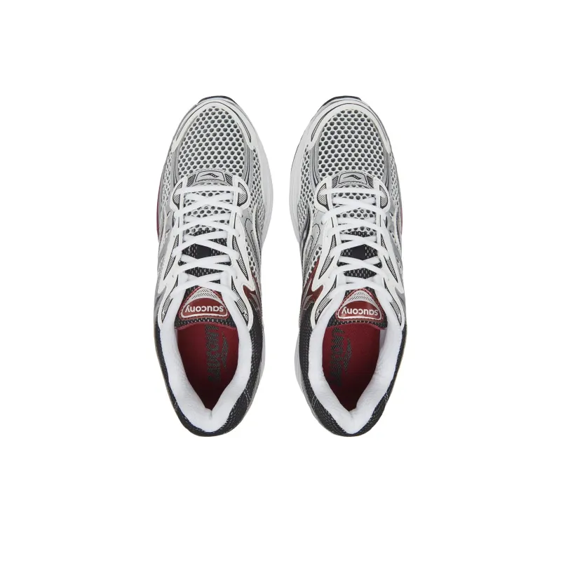 Saucony ProGrid Omni 9 Og White Silver Red-3