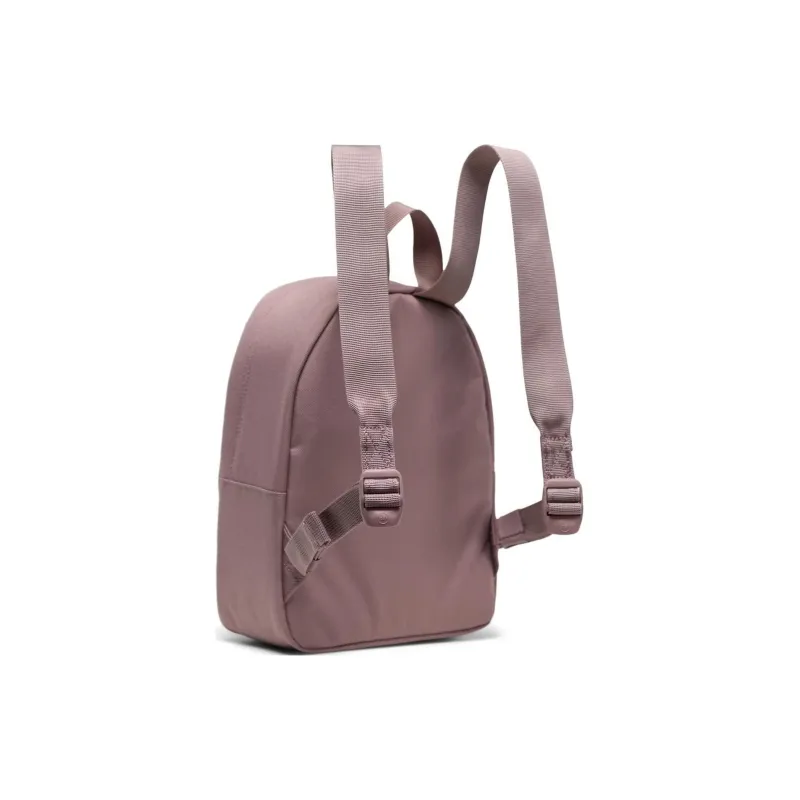 Herschel Polyester Backpack Mini Unisex Gray Rose-2