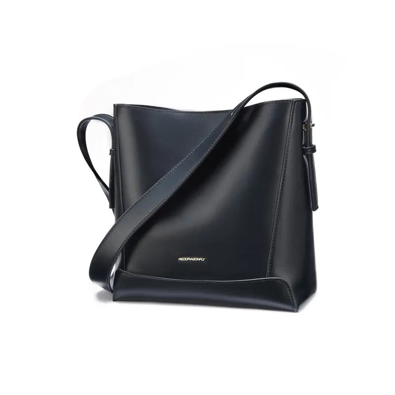 RED DRAGONFLY PU Leather Tote Crossbody Bag Shoulder Bag Handbag Regular Women's Apricot/Coffee-7