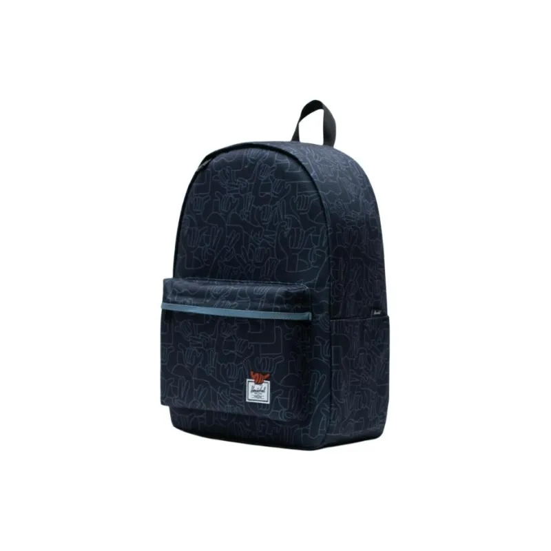 Herschel Polyester Backpack Extra Large Unisex Navy Blue-1
