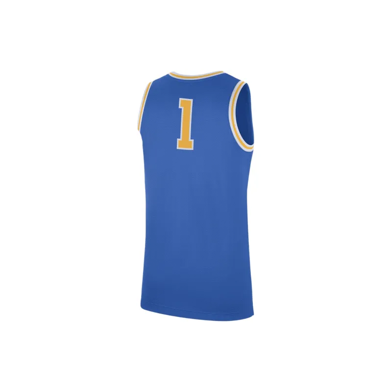 JORDAN Ucla Bruins Replica Men's JORDAN Brand College Basketball Jersey-1