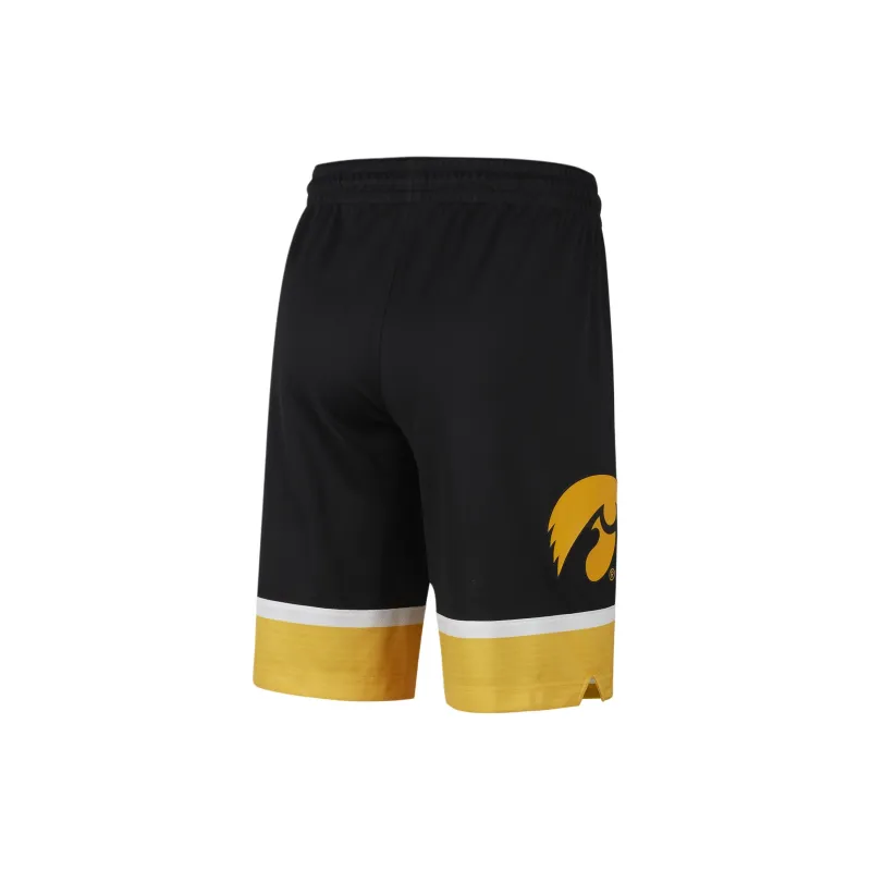 Nike College Dri-FIT Iowa Basketball Shorts Men's Black/University Gold-1