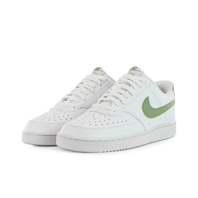 Nike Court Vision Low Next Nature 'White Oil Green'-1
