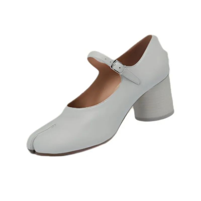 Maison Margiela Tabi 60mm Leather Mary Janes-2