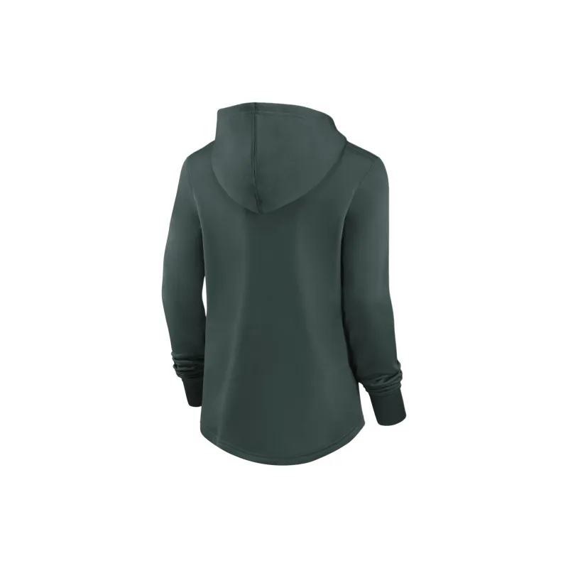 Nike Therma City Connect Pregame Sweatshirt Women's Hunter Green-1