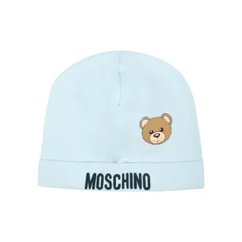 MOSCHINO Teddy Bear Logo Beanie
