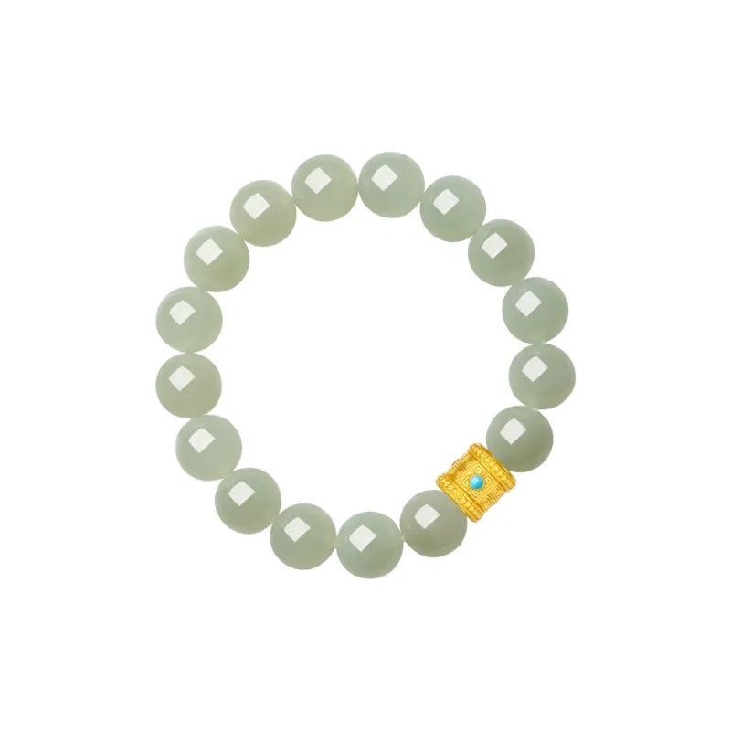 ZHOU LIU FU Bracelets Green Jade Women's-3