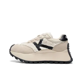 Kappa Slip Resistant Lightweight Warm Low Top Chunky Sneakers Women's Cool Gray