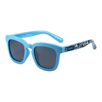 Disney Mickey Series TPEE Square Sun Lenses Kids' Light Blue/Blue