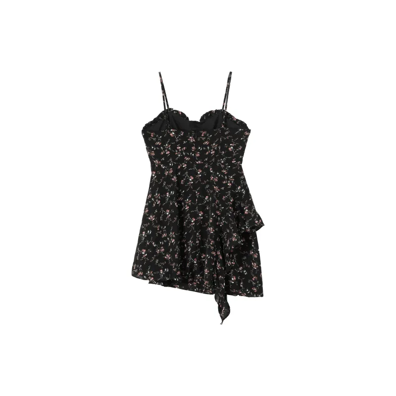 IQC Slip Dresses Women's Black-1