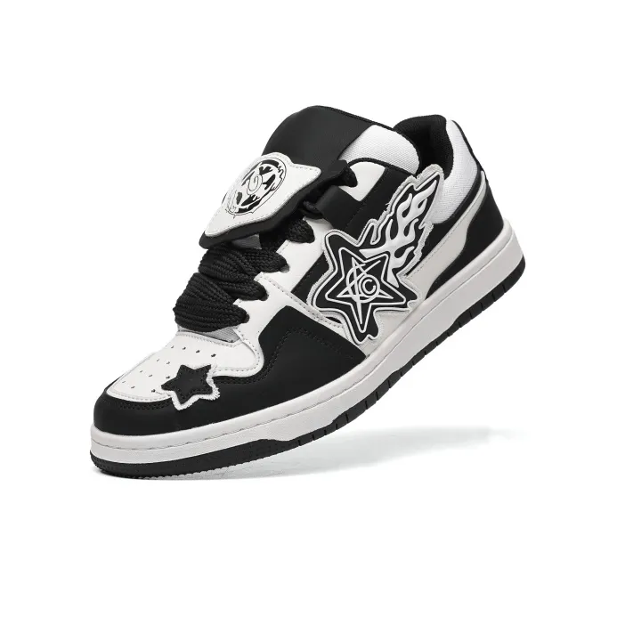 H8 Anti-Slip Wear-Resistant Low-Top Skateboard Shoes Unisex-7