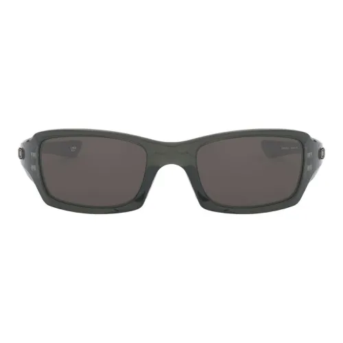 Oakley Rectangular Sunglasses Men's Gray