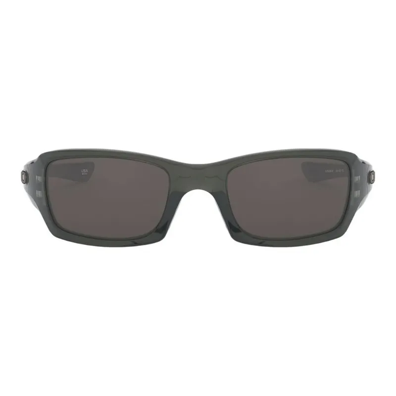 Oakley Rectangular Sunglasses Men's Gray-0