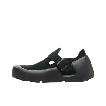Birkenstock Reykjavik Nubuk Leather Shoes 'Black'