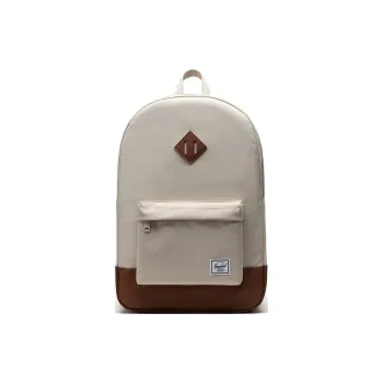 Herschel Fabric Backpack Unisex Beige Brown