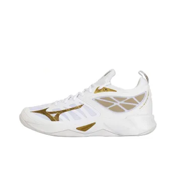 Mizuno Wave Dimension Mid 'White Gold' Women's