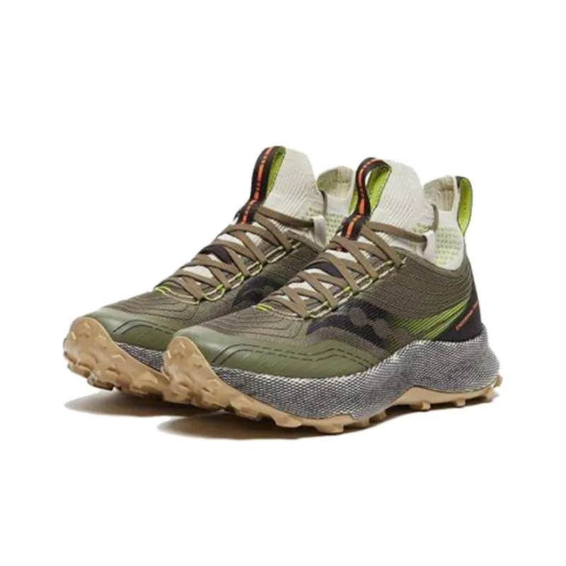 Saucony Endorphin Trail Mid Olive Black-2