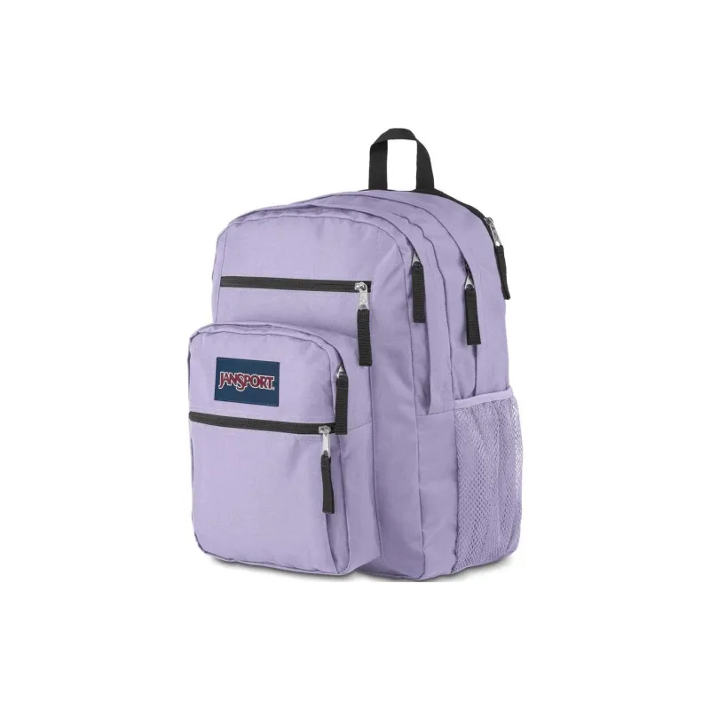JanSport Recycled Polyester Backpack Large Size Men's Light Purple-1