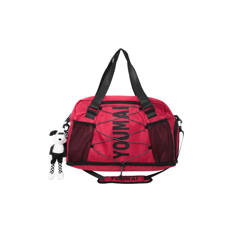 NIGEER Nylon Gym Bag Medium Size Unisex Turquoise/Army Green/Pink/Black/Red/Yellow/Khaki-12