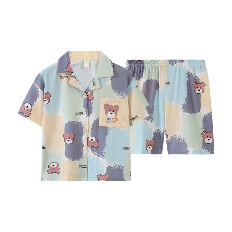 CHUDUAN Men Pajama Sets-10