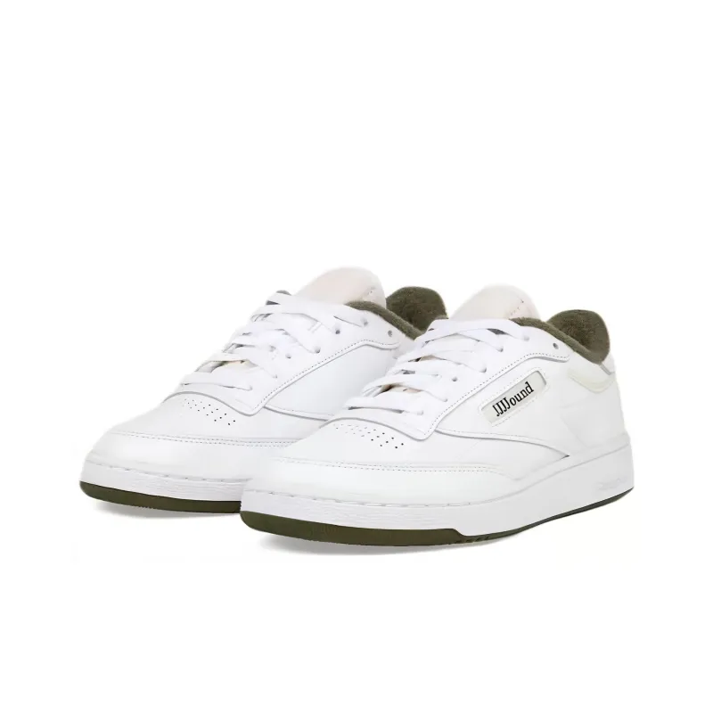 Reebok Club C JJJJound White Olive-2