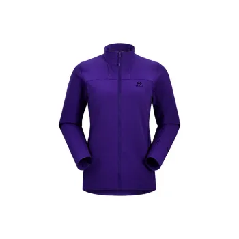 KAILAS Stand Collar Soft Shell Jackets & Coats Women's Coral Purple
