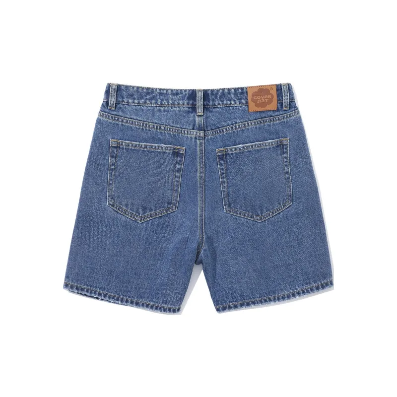 COVERNAT SS24 Denim Shorts Women's Blue-1