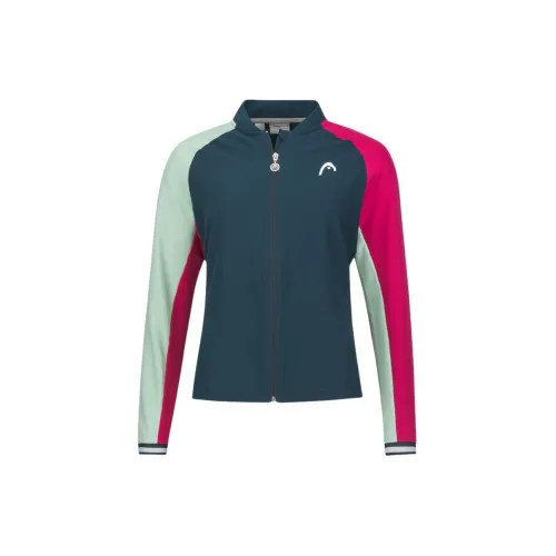 HEAD Jackets Women's Navy Blue+Mint Green