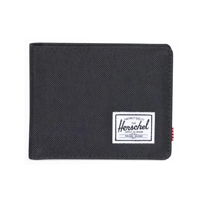 Herschel Polyester Storage Bag, Wallet Regular Men's Vintage Black-0