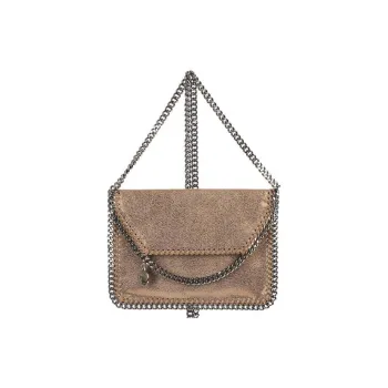 Stella McCartney Falabella Polyurethane Crossbody Bag, Shoulder Bag Women's Brown