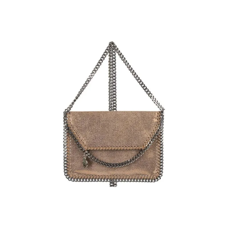 Stella McCartney Falabella Polyurethane Crossbody Bag, Shoulder Bag Women's Brown-0