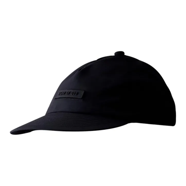 Fear Of God Essentials Logo-appliqué Flat-peak Cap-0
